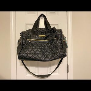 Betsey Johnson weekender bag